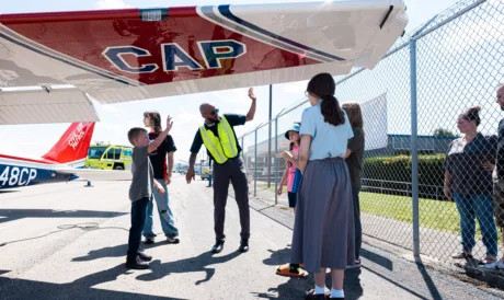 Under Blue Skies: Young Eagles Take Flight Over Morgantown